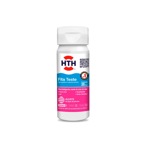 HTH-FITA TESTE 25UN Produto HTH-FITA TESTE 25UN