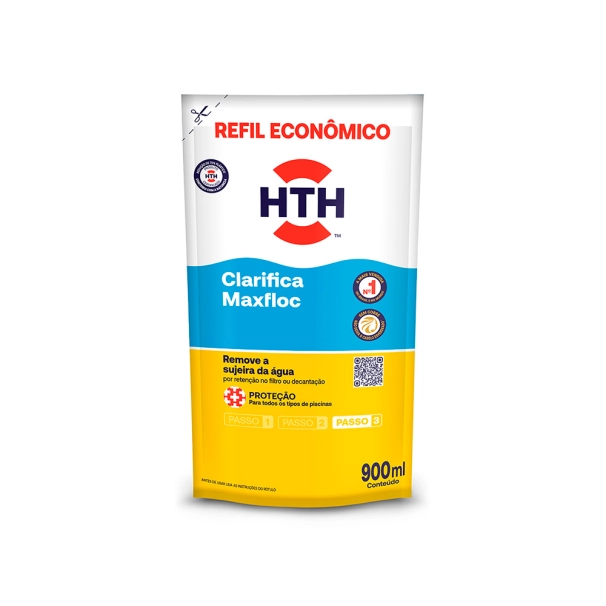 hth-Maxfloc Refil 900ml Produto hth-Maxfloc Refil 900ml
