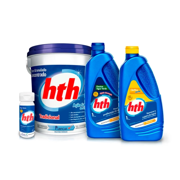 KIT MANUTENÇÃO COM CLORO 1KG Produto KIT MANUTENÇÃO COM CLORO 1KG