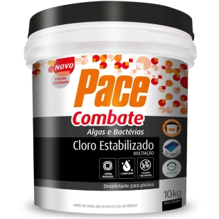 Produto Cloro Para Piscina Pace Combate Hth 10Kg