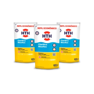 Produto kit hth Maxfloc refil pack com 3 unids